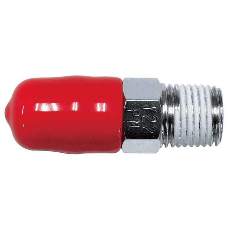 キャップ付 エアプラグ 管用 めねじ用 R1/4 赤 AG-PC-22PM パオック H