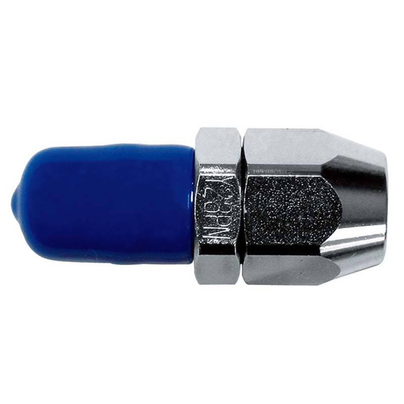 キャップ付 エアプラグ ウレタンホース用 8.5×12.5mm 青 AG-PC-23PN パオック H