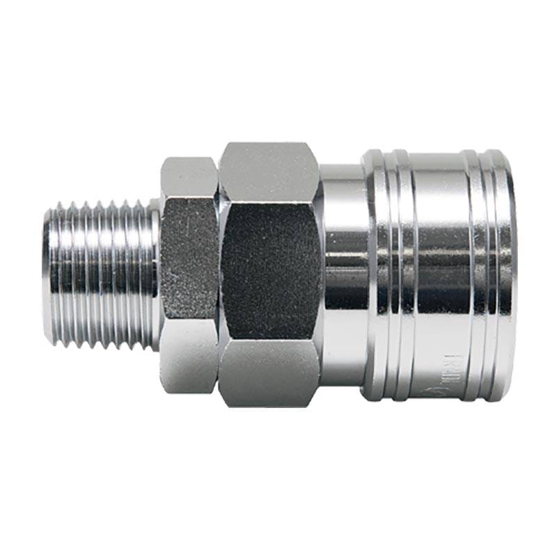 ソケット SM型 オネジ Rc1/2 メネジ 用 AG-BLY44-SM エア配管 エア工具 パオック H