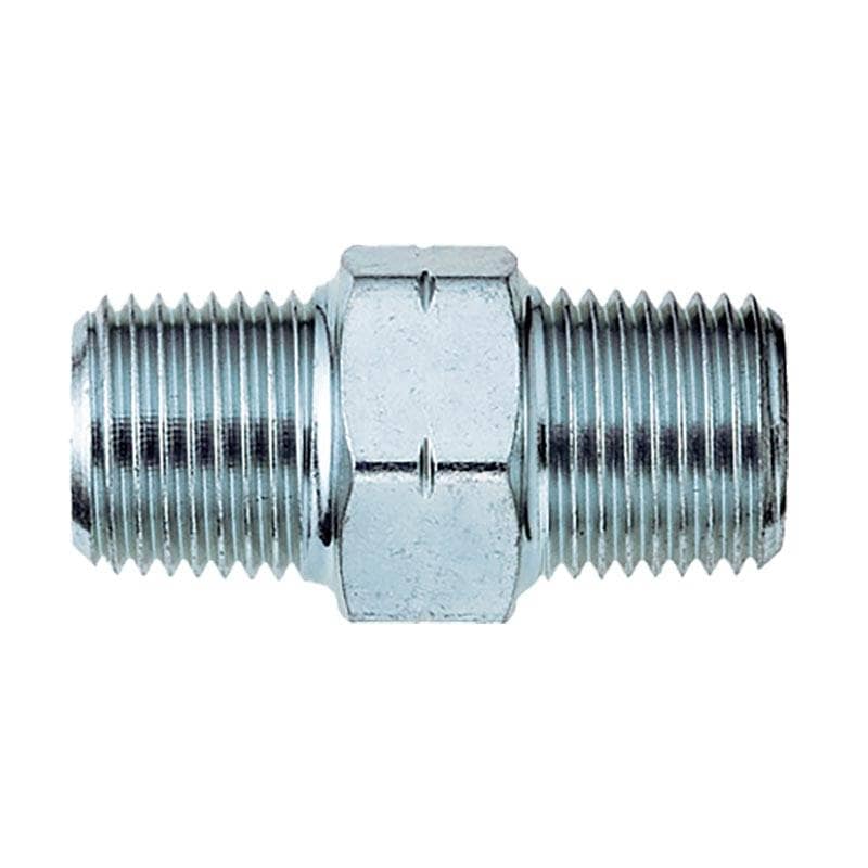 ニップル 同径 テーパめねじ用×テーパめねじ用 R1/4×R1/4 AG-N-022 エアツール 接続 パオック H