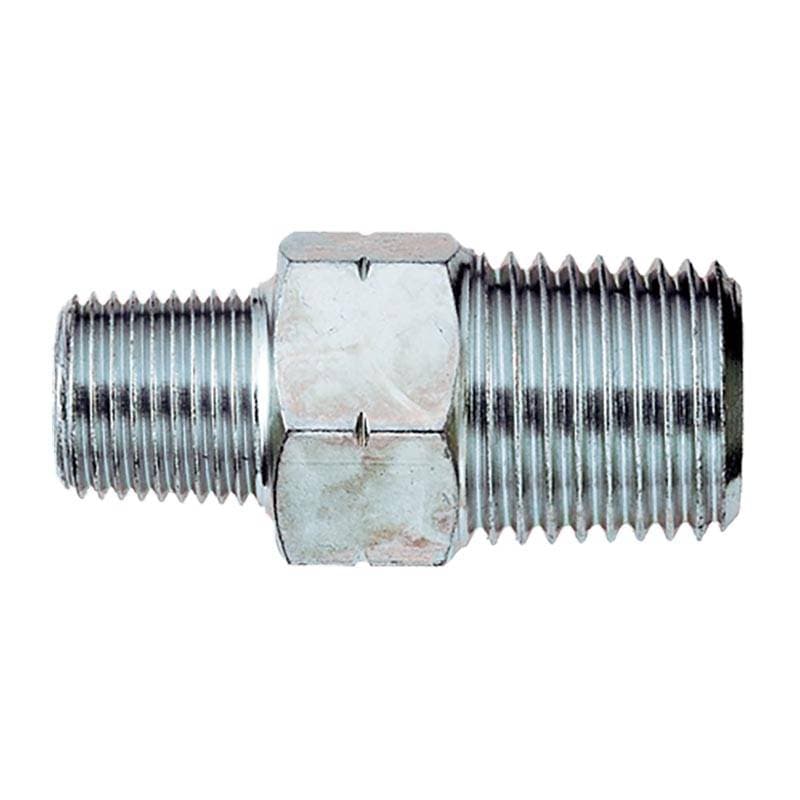 ニップル 違径 テーパーめねじ用×テーパーめねじ用 R1/8×R1/4 AG-N-012 エアツール 接続 パオック H