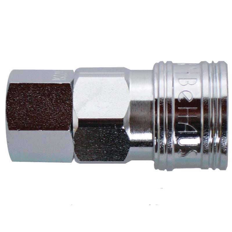 ジェットカプラソケット 管用 おねじ用 Rc1/4 AG-22SF 自動開閉バルブ内蔵 雄ネジ用 パオック H