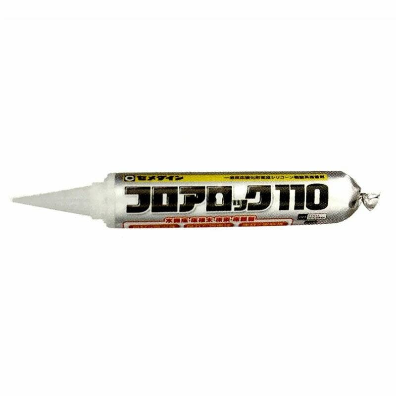 12本入 フロアロック 110 760ml シリコン 樹脂系 一滴反応硬化形変成 木質床 床根太 床束施工用 接着剤 アMD