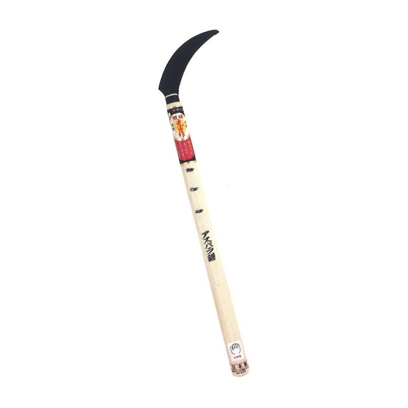豊稔光山作 アスパラ山菜鎌 左用 HT-1467 刃長 120mm 柄長 390mm 豊稔企販 野菜 収穫 山菜 アスパラ 左利き 農業 園芸