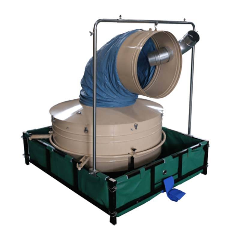 受取時フォークリフト必要 ゴミ角 GK-50M 069753 穀物乾燥機用集塵機 排風ダクト 排塵ダクト アタッチメント ホクエツ オK 代引不可