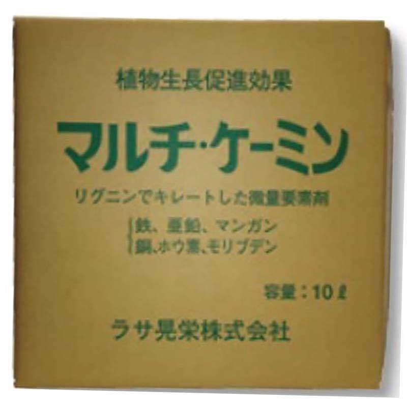 高機能液肥 マルチケーミン リキッド 10L サカタのタネ 総合微量要素剤 肥料 農薬 培養 植物 根張り 促進 土壌 葉面散布 農業 農園 代引不可