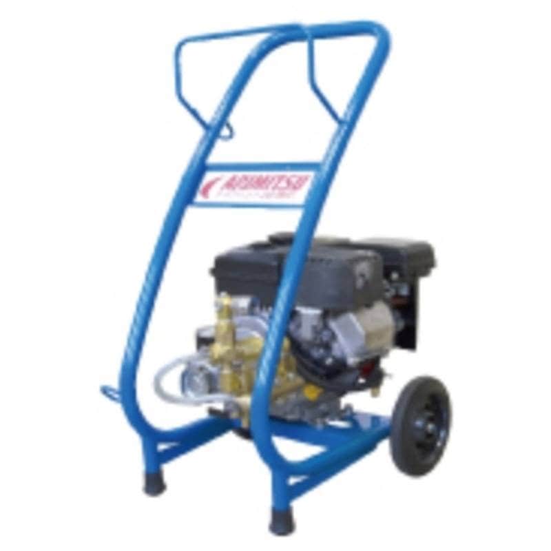 高圧洗浄機 エンジンタイプ 皮ハギ兼用 JAS-390DT 有光工業 農業機械 機器 器具 シンプル コンパクト 軽トラ 水路 川原 洗浄 安心 女性 代引不可