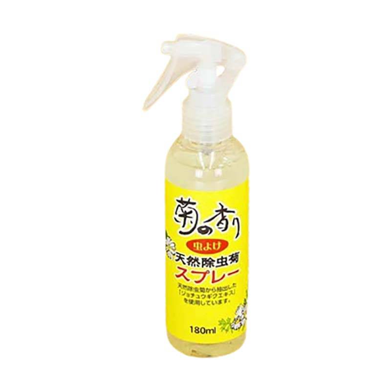 菊の香り 虫よけ 天然除虫菊スプレー 180ml 日本製 ジョチュウギク 天然成分 安心 安全 児玉 ユスリカ チョウバエ 虫除け 福KD