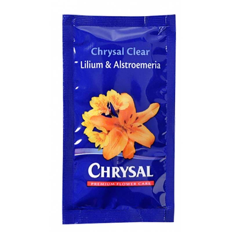 クリザール ユリ・アルストロメリア用 小袋 500個 切り花 鮮度保持剤 花材 クリザールジャパン タS 代引不可