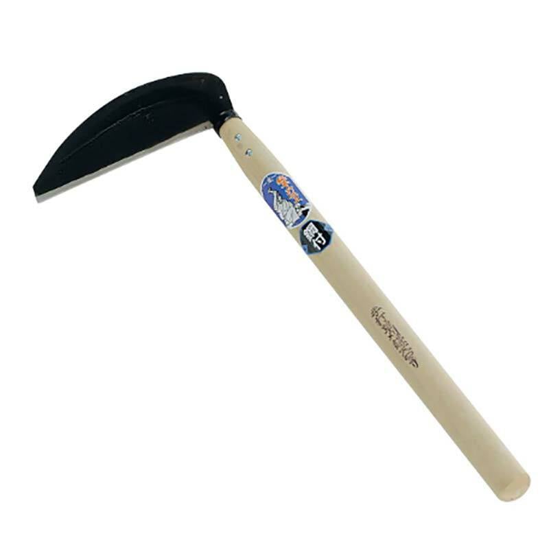 農業資材ならプラスワイズ本店｜手打鋼付 草刈鎌 180mm 02067 鎌