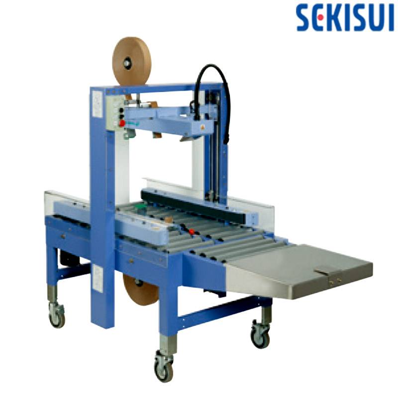 ダンボール封緘機 ワークメイト41 立会付き 上下同時I貼り封緘機 ランダム型 積水マテリアル SEKISUI 段ボール 封函 Sモ 個人宅配送不可 代引不可