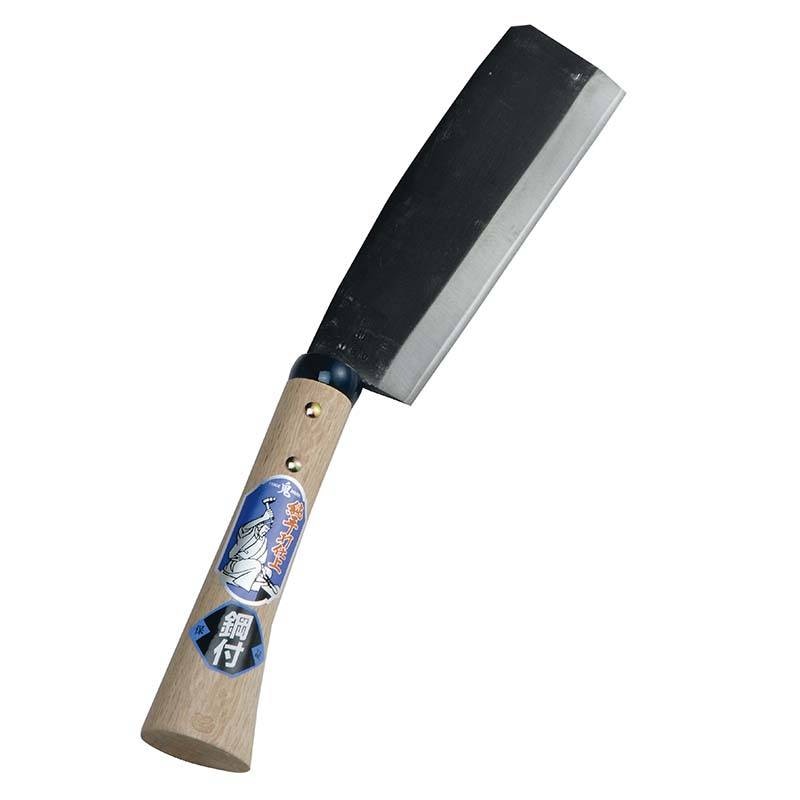 手打鋼付 地型鉈 180mm 07030 鉈 なた 薪割り 小枝打ち 燕三条製 浅野木工所 H