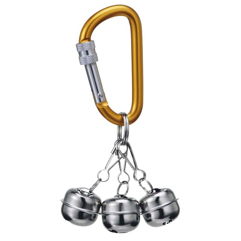 熊よけ鈴 カラビナロック式 27110 熊 鈴 アウトドア 日本製 浅野木工所 H