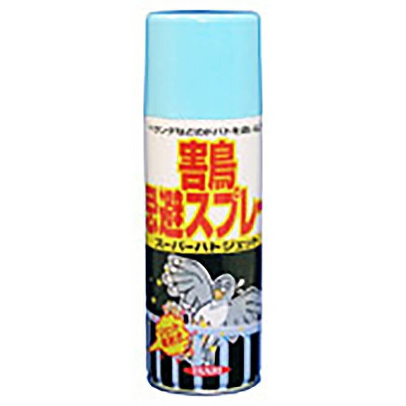 スーパーハトジェット 420ml ハト ドバト 忌避 スプレー イカリ消毒 福KD