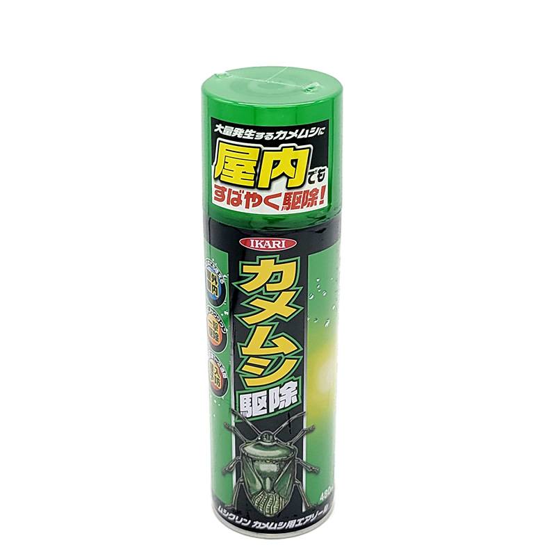 ムシクリン カメムシ用 エアゾール 480ml カメムシ 駆除 スプレー 侵入防止 クモ タカラダニ アリガタバチ かめむし 害虫駆除剤 害虫対策 イカリ消毒 福K DZ