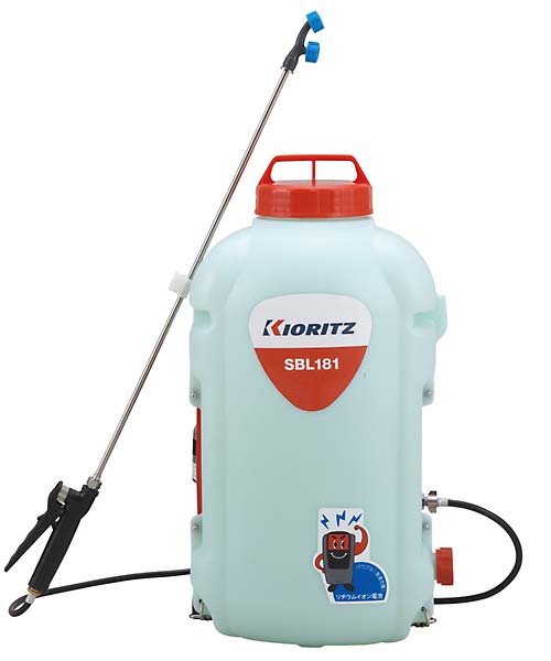 KIORITZ/共立 リチウムバッテリー式背負動力噴霧器 SBL182 動噴/電動 丸T D