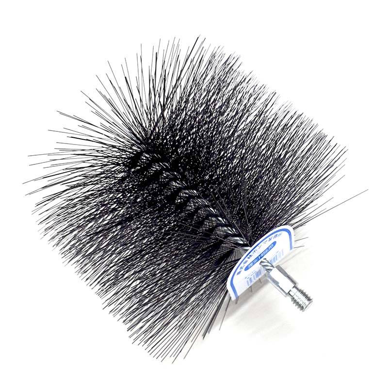 煙突掃除 用 ネジ付ワイヤーブラシ 直径 106mm No.501806001 ホンマ製作所 T野DZ