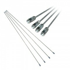 継棒のみ 4本 煙突掃除 棒 900mm×4本セット ワイヤーブラシ用 4本継ぎ 0.9m No.X0314 ホンマ製作所 T野DZ