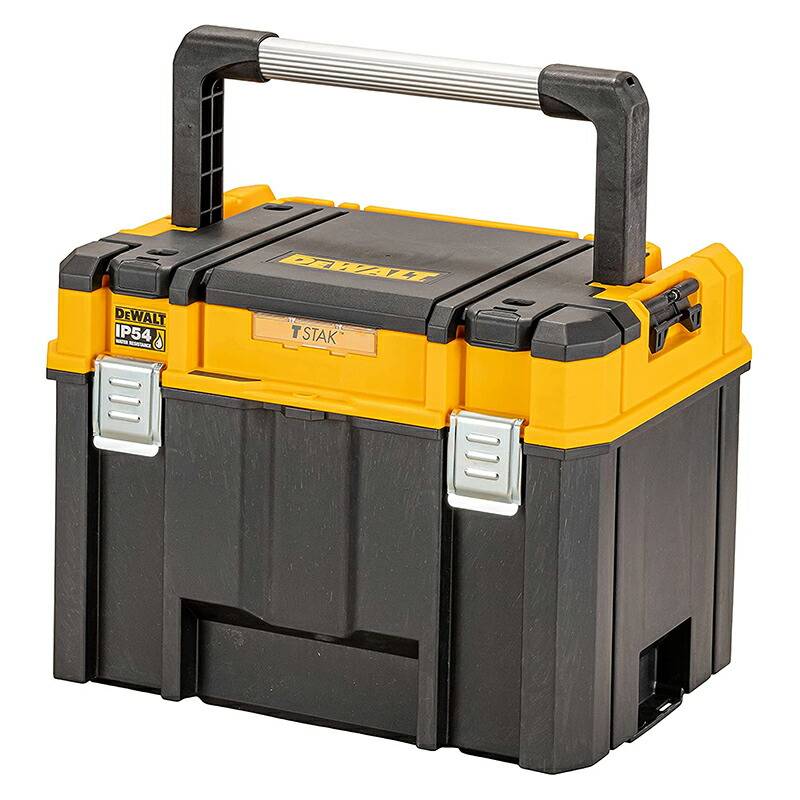 DEWALT DWST83343-1 ラージボックスオーガナイザー 工具箱 収納 ツールボックス ワイドハンドル 防塵 防水 DEWALT デウォルト 福KD