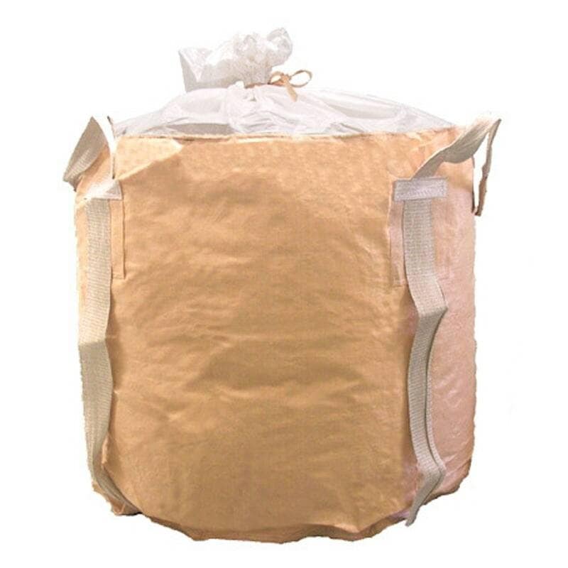 10枚入 丸型 フレコンバッグ 1100KHR-3 1000L 耐荷重1000kg 全開排出 堆肥運搬 野菜の水洗い用 収穫 ふくなが 代引不可