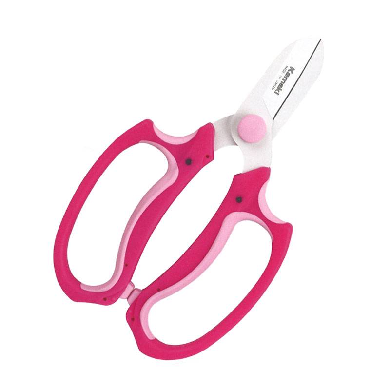 花鋏 レギュラー 刃先カバー付き No.655 全長 170mm 刃渡45mm 生花 盆栽 フラワーアレンジメント 鋏 はさみ ハサミ kamaki カマキ 三冨D