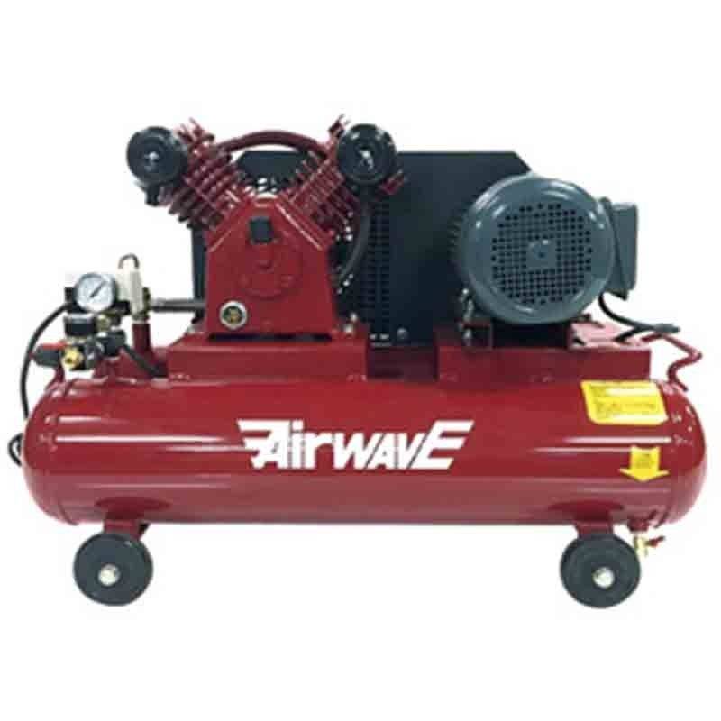 大型ピストン2シリンダーエアーコンプレッサー SP-2200 ツインタンク 60L 2気筒 単相200V 和コーポレーション 個人宅配送不可 北海道不可 代引不可