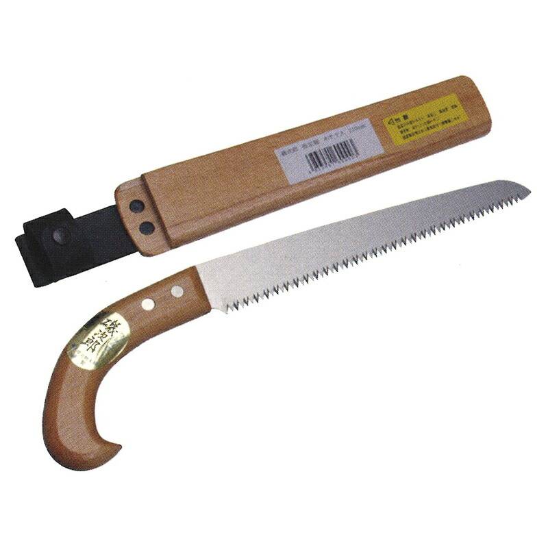 磯次郎 剪定鋸 小目 木サヤ入 210 刃長210mm 刃厚0.9mm DK-680K ドウカン 道灌 三冨D