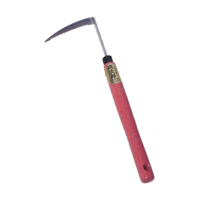 磯次郎 コンコン鎌 ピンク 全長370mm 刃長110mm DK-695 ドウカン 道灌 三冨D
