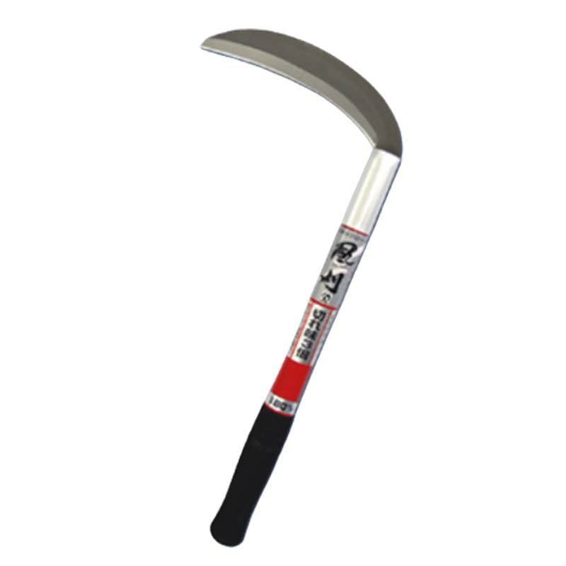 風刈 薄鎌 赤柄 ゴムグリップ付 165mm HSSR-000 かま 鎌 豊稔 ホウネンミヤワキ 三冨D