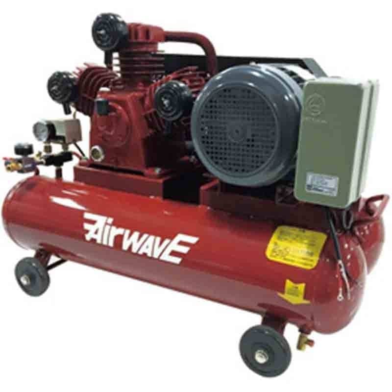 大型ピストン3シリンダーエアーコンプレッサー SP-3300 ツインタンク 60L 2気筒 三相200V 和コーポレーション 個人宅配送不可 北海道不可 代引不可