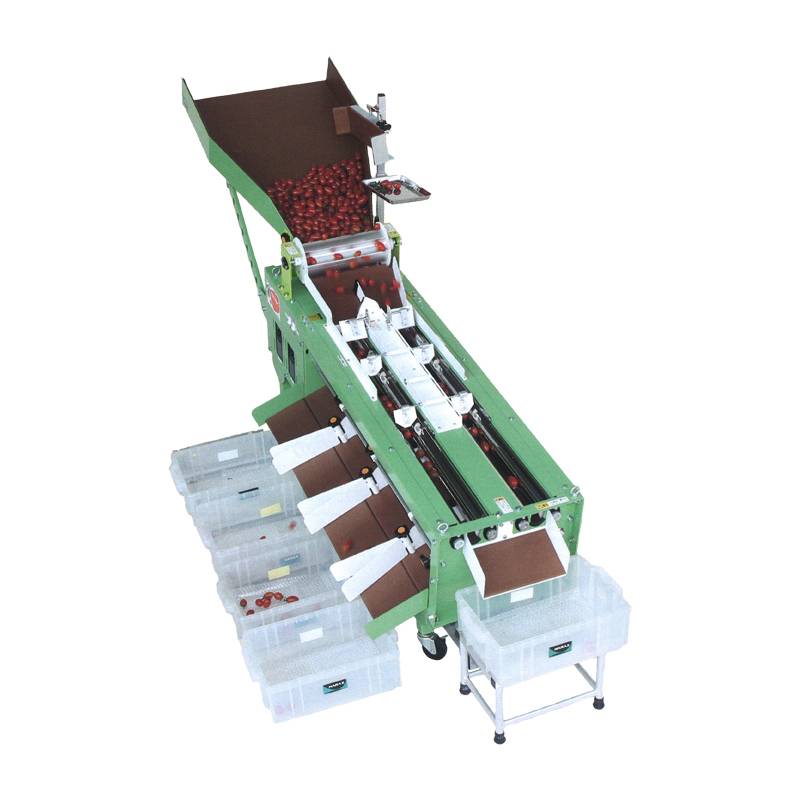 プラム型ミニトマト選別機 (自動供給ロール付) タマゾロイ SR-1000KR ハラックス トマト 高精度 防J 個人宅配送不可 代引不可