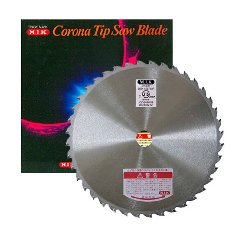 チップソー ZCR型 雑草用 ZCR-1040 MIK印 日光製作所 50枚 255×40P 厚み 1.25mm 畦草刈り 下刈り 窓付き 工具 刃物 切削 除草 日B 個人宅配送不可 代引不可