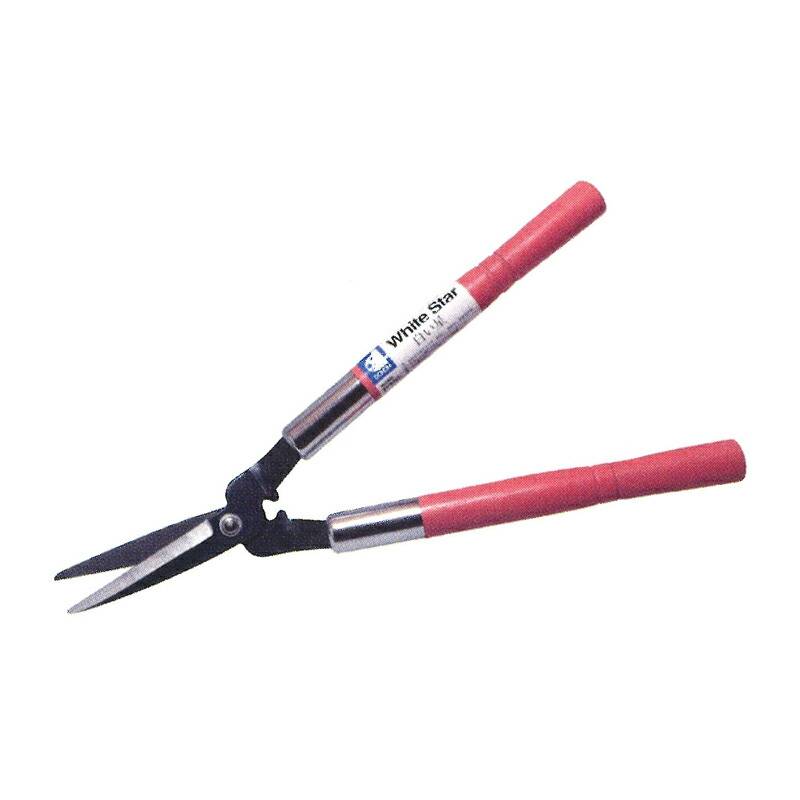 ホワイトスター (白い星) ピンク の 刈り込み鋏 全長360mm 刃長100mm 0110 ドウカン 道灌 三冨D