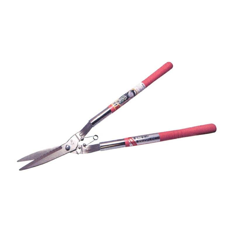 ザッソーL型雑草刈鋏 ピンク 全長580mm 刃長155mm 0129 ドウカン 道灌 三冨D