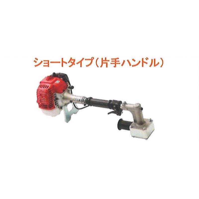 杭打ち機 ビーバーマジックハンマー RP-022MS ショートタイプ 片手ハンドル 杭打機 打ち込み ハンマー 山田機械工業 D