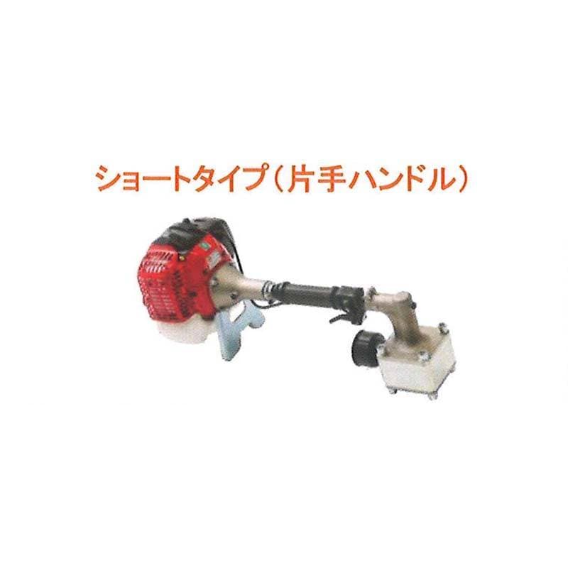 杭打ち機 ビーバー ビッグハンマー ハイパワー型 RP-042MS ショートタイプ 片手ハンドル 杭打機 ガイドパイプ直径65mm付 山田機械工業D