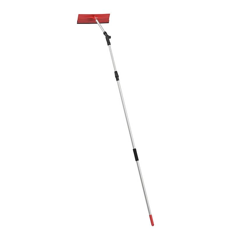 4.8m 曲がる・屋根のスノーダンプ 雪落とし 雪庇落とし 雪庇 落とし 棒 雪下ろし 雪落し 雪落とし棒 カーポート ヘッド 曲がる コンパル アサノヤ産業 D