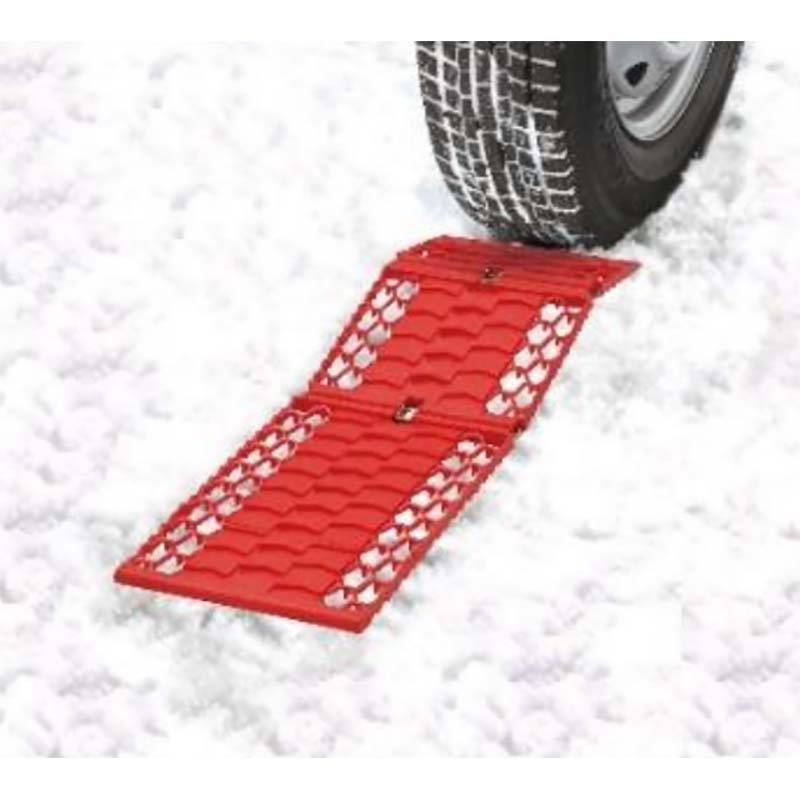 スタック脱出ボード 1枚 ポリプロピレン 軽自動車用 普通自動車用 車の緊急脱出具 コンパル アサノヤ産業 D