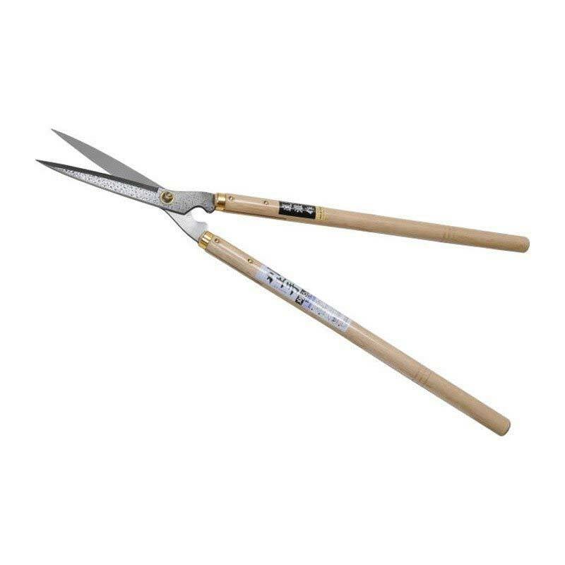 刈上手 (槌目入・長柄) 刈込鋏 全長760mm 刃長185mm 0128 ドウカン 道灌 三冨D