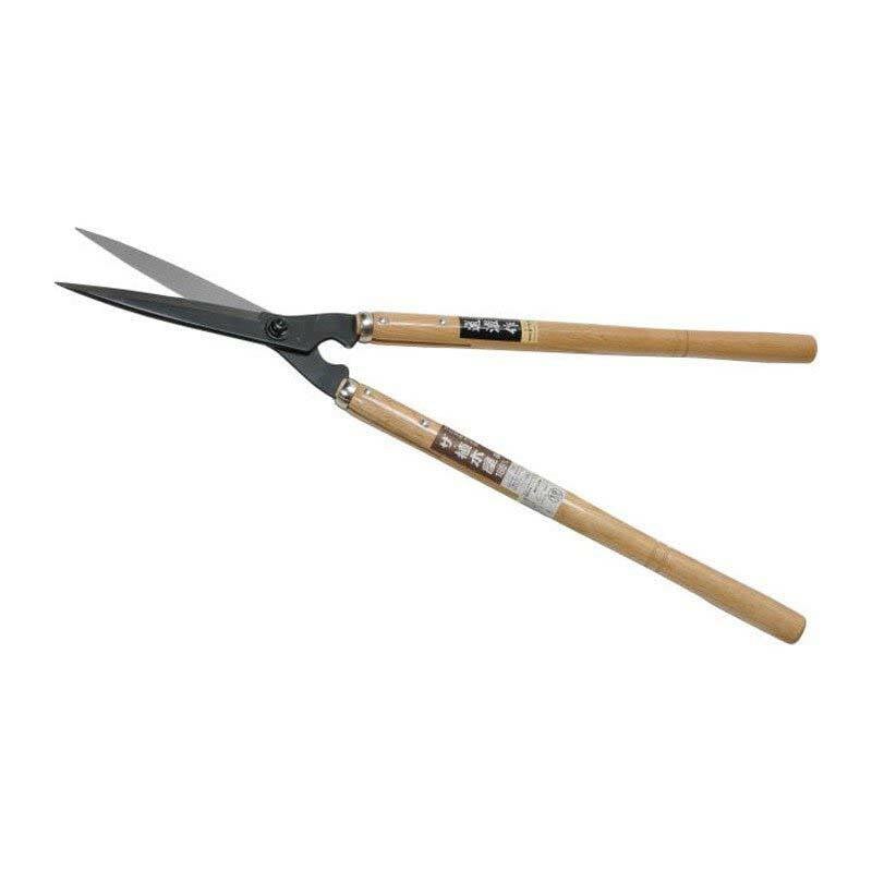 ザ・植木屋 (黒仕上) 刈込鋏 (竹) 全長700mm 刃長185mm 0124 ドウカン 道灌 三冨D