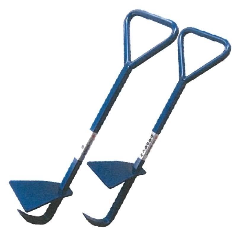 かるがるくん 2本組 側溝 溝板 グレーチング 蓋 の 持上げ器 どぶ ドブ掃除 国産 馬場製作所 DZ