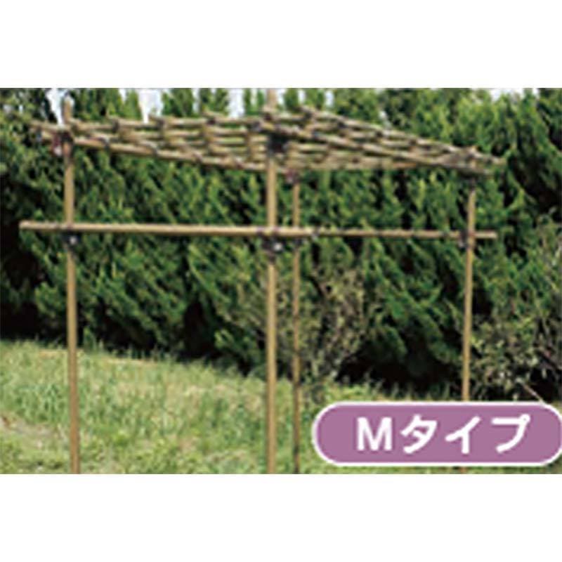 果樹棚 フルーツパーゴラ Mタイプ 積水樹脂 奥行1800mm × 幅1200mm × 高さ2400mm 支柱 家庭菜園 栽培 ぶどう キウイ つる性植物 サT 個人宅配送不可 代引不可