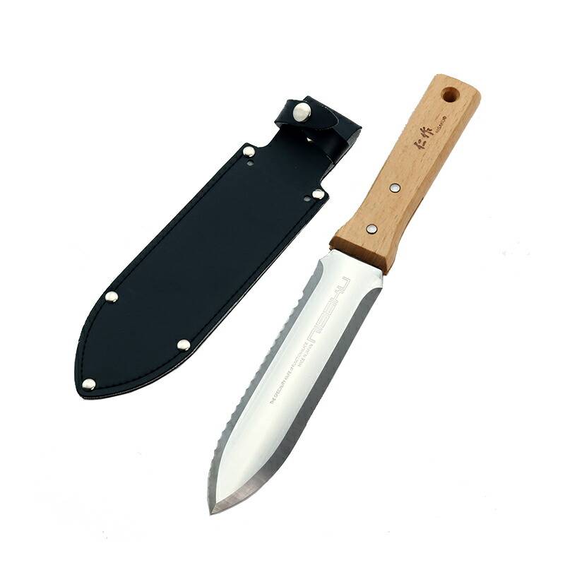 仁作 レジャーナイフ (園芸用ナイフ) ベーシック No.6500 刃部全長170+170mm フYD