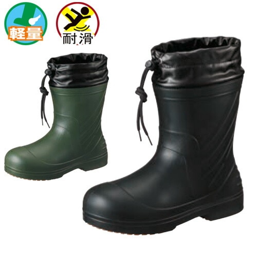 長靴 カルサーワン M-5 福山ゴム 農作業着 メンズ 男性用 おしゃれ 軽い レインブーツ ガーデニング 園芸 農業 エF D