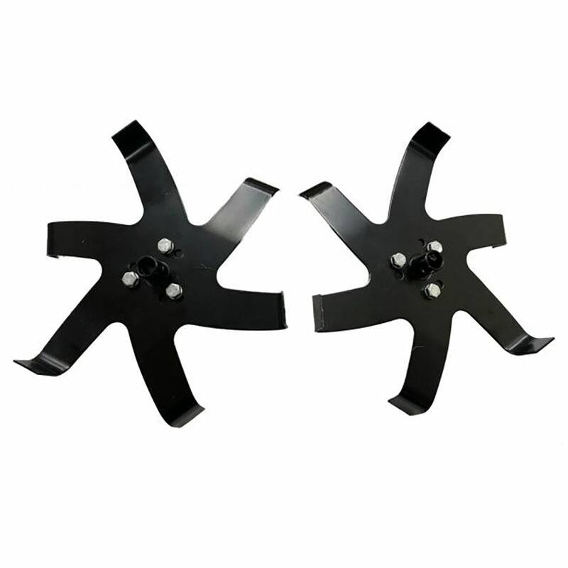 替刃のみ クイックティラー用 替刃セット ローター爪LRセット QTB-20LR 刈払機 アタッチメント 耕耘ローター 替刃 アイデック 代引不可