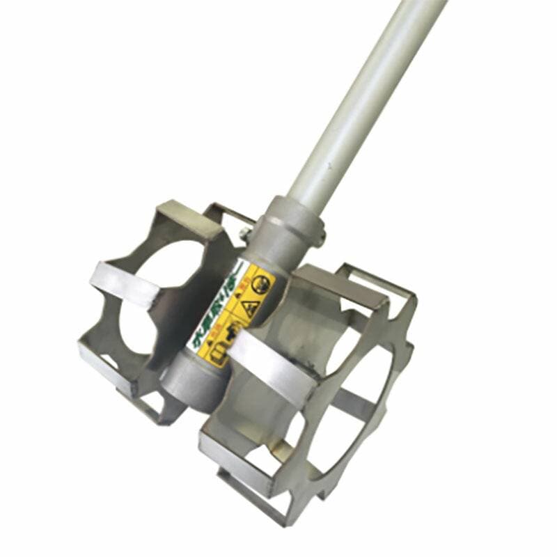 水田除草ローター 水草取りまー AMT-AJ1505T 刈払機 アタッチメント 水田 除草 草削り アイデック 代引不可