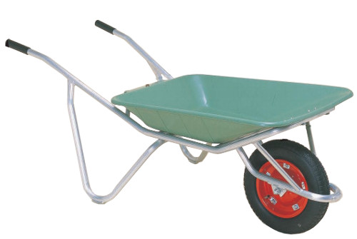 ハラックス アルミ 一輪車 プラバケット付 CF-2N 容量 41L ノーパンク 防J 代引不可