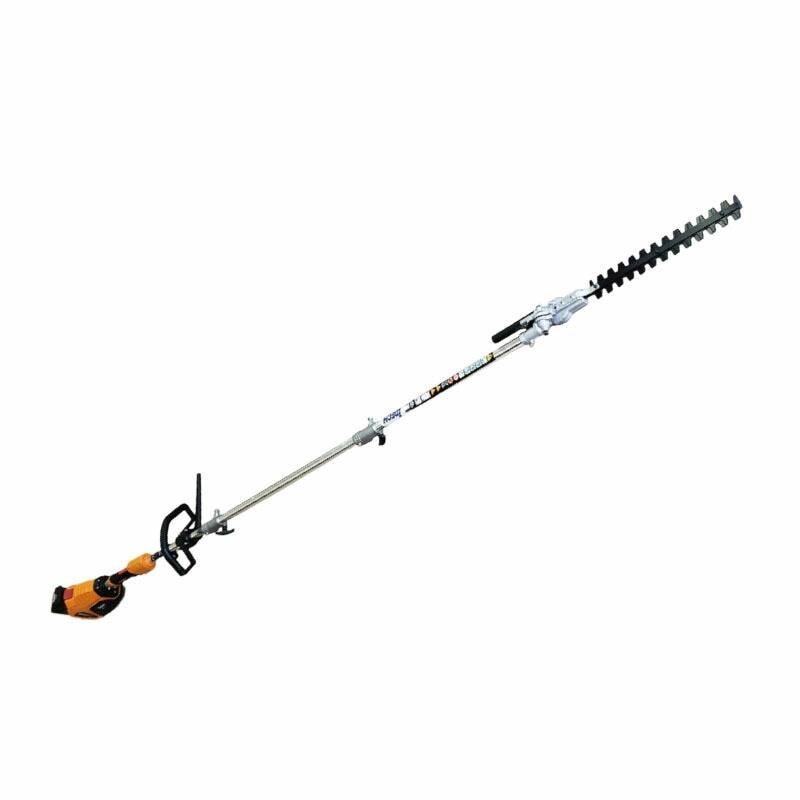 高所剪定機 ポールヘッジトリマーelex 2.0Ahバッテリー BBH800PHL-201 バッテリー式 剪定 低騒音 アイデック 代引不可
