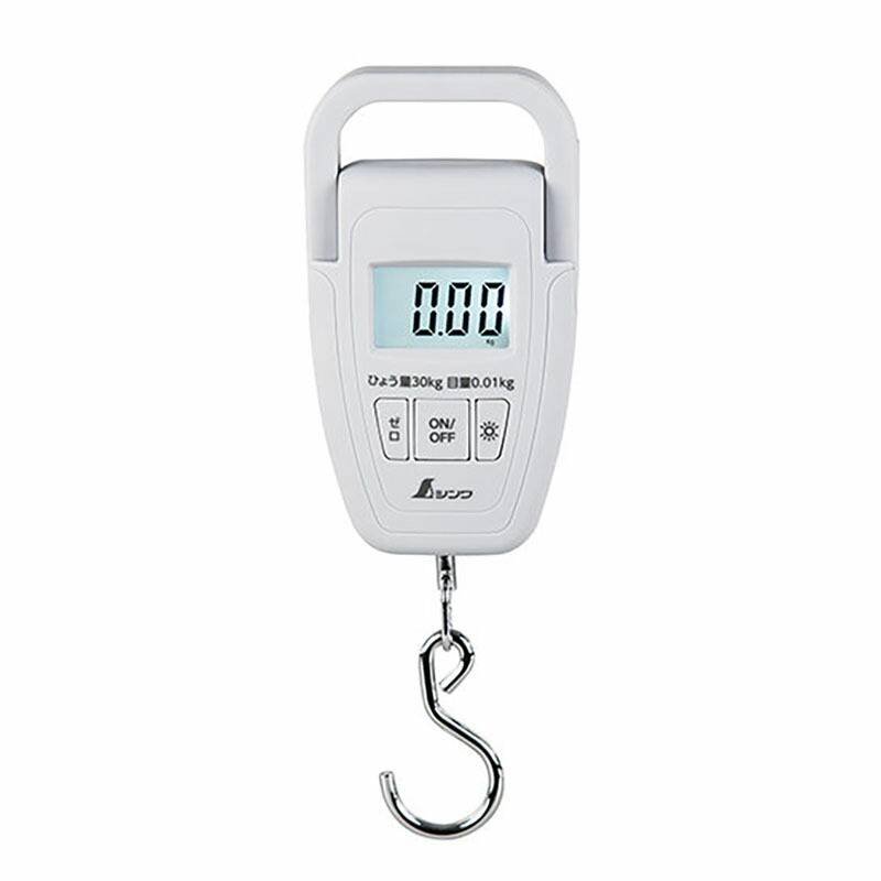 デジタル手ばかり 30kg 補助ベルト付 取引証明以外用 70118 吊り下げタイプ はかり 手はかり 計量 シンワ測定 H