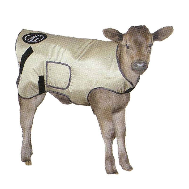 AGジャケット ヒートアップ Sサイズ 適合体重 20～35kg 発熱素材 ハイテク 高保温 モデル 子牛用 防寒着 仔牛 AGトレーディング 個人宅配送不可 代引不可